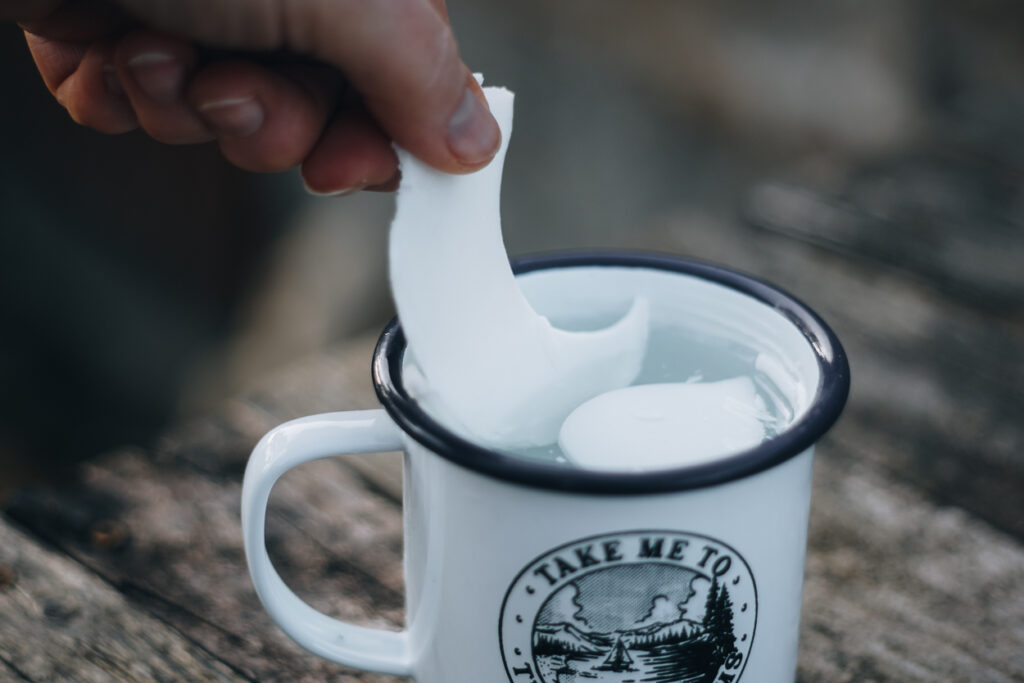 How to remove remaining wax from candle container Cairn Candle Company