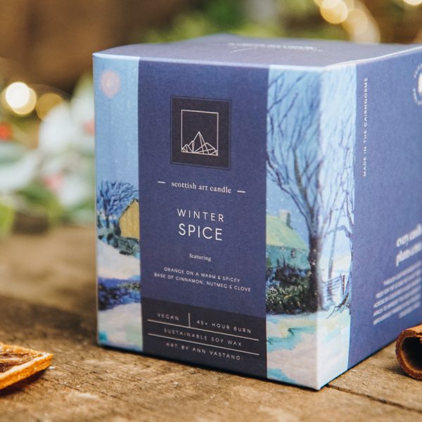 Winter Spice – Art Candle