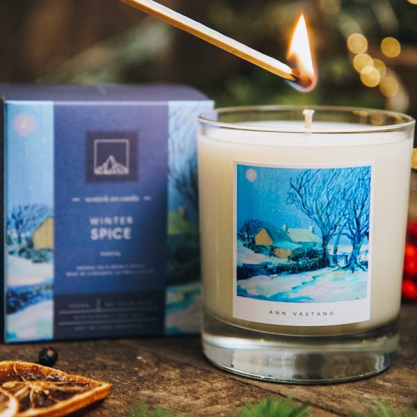 Winter Spice – Art Candle