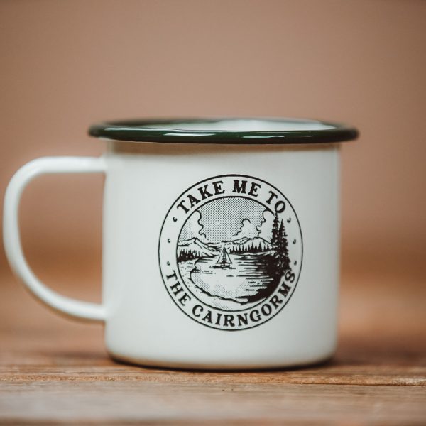 Cairngorms Enamel Mug