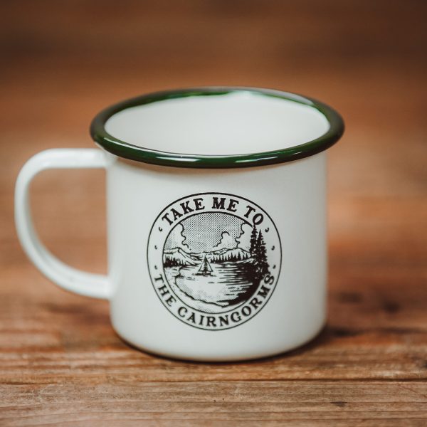 Cairngorms Enamel Mug