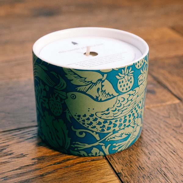 William Morris Ceramic Candle – Green